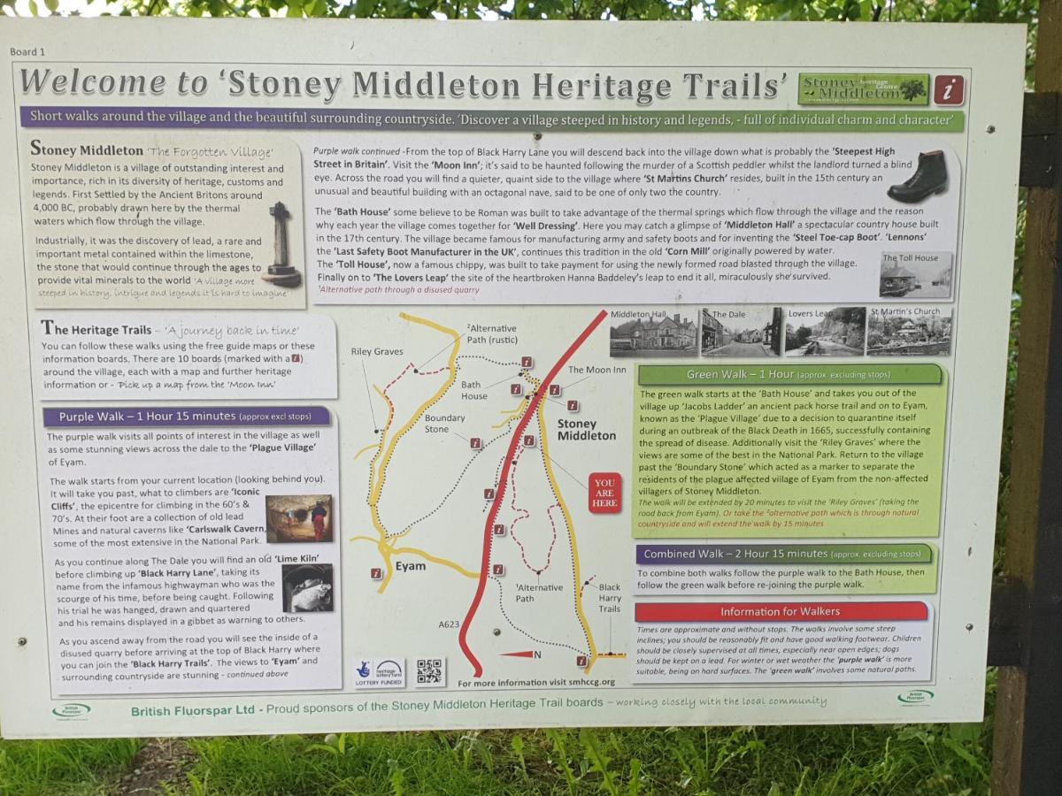 The Cottage Stony Middleton Esterno foto